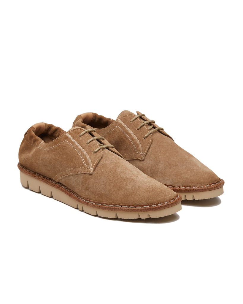 Suede lace top up shoes