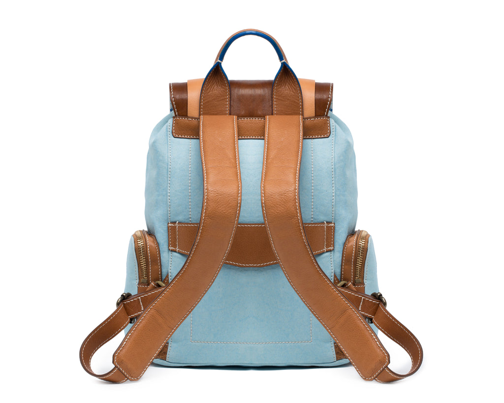 Sky bag hotsell leather backpack