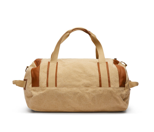 Duffle Bag Canvas Washed Beige