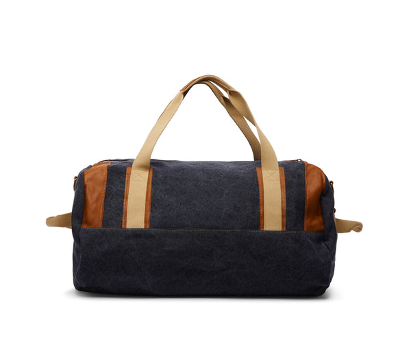 Borsone Canvas Washed Blue