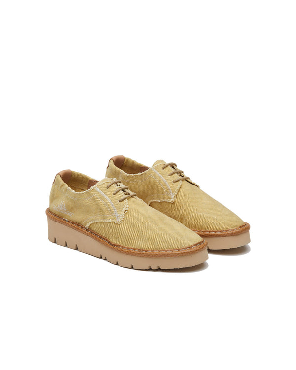 Scarpe stringate Dapper Canvas Washed Yellow