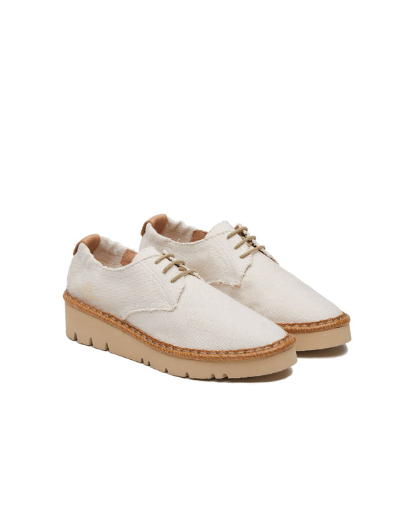 Scarpe stringate Dapper Canvas Washed White